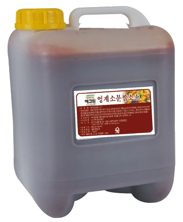 영계소문찜소스 10kg 실제 제품