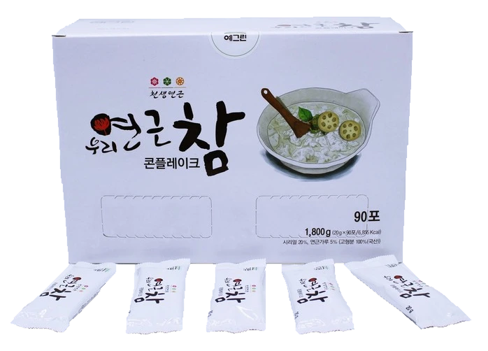 우리연근참 90포 90포 실제 제품