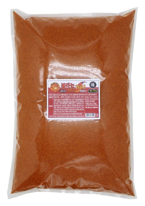 떡볶이분말(매운맛) 5kg 실제 제품