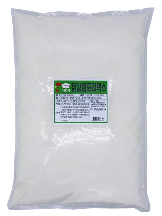 닭강정프리믹스 5kg 실제 제품