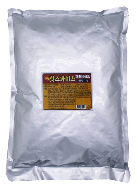 핫스파이스마리네이드 2kg 실제 제품