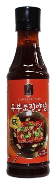 순두부찌개양념 500g 실제 제품
